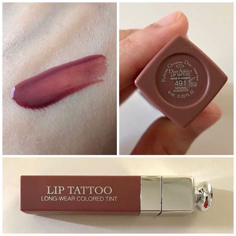 reviews of 491 Natural Rosewood, a Dior Dior Addict Lip Tattoo